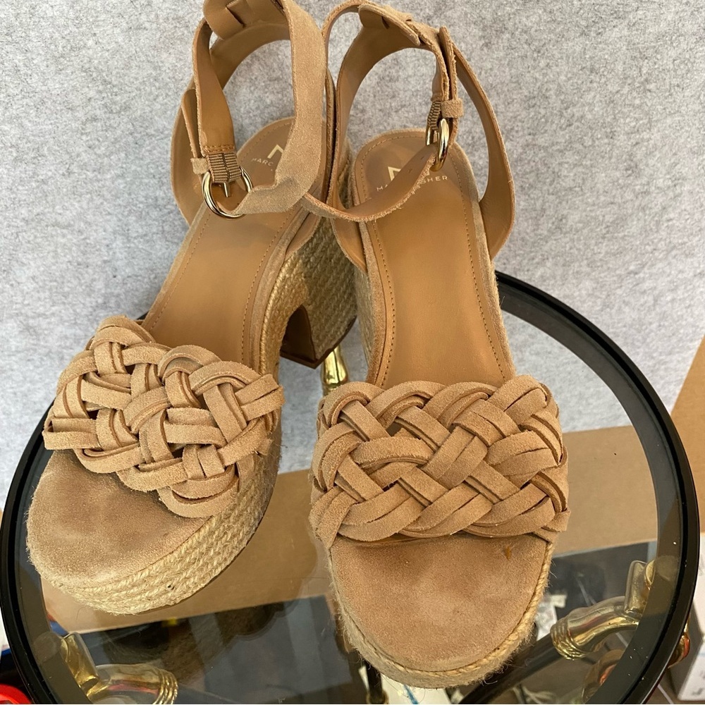 M60 Marc Fisher Odilia Espadrille Platform Sandals - Picture 8 of 13